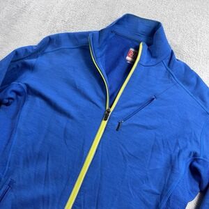 Icebreaker GT 260 MidWeight Merino Full Zip Jacket Blue Men's Large/L